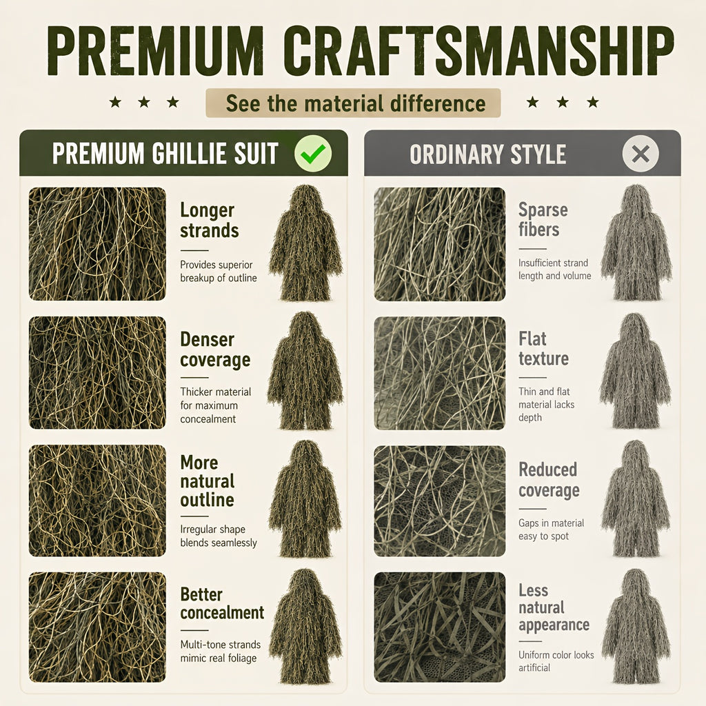 6 in 1   ghillie suit polyester   desert