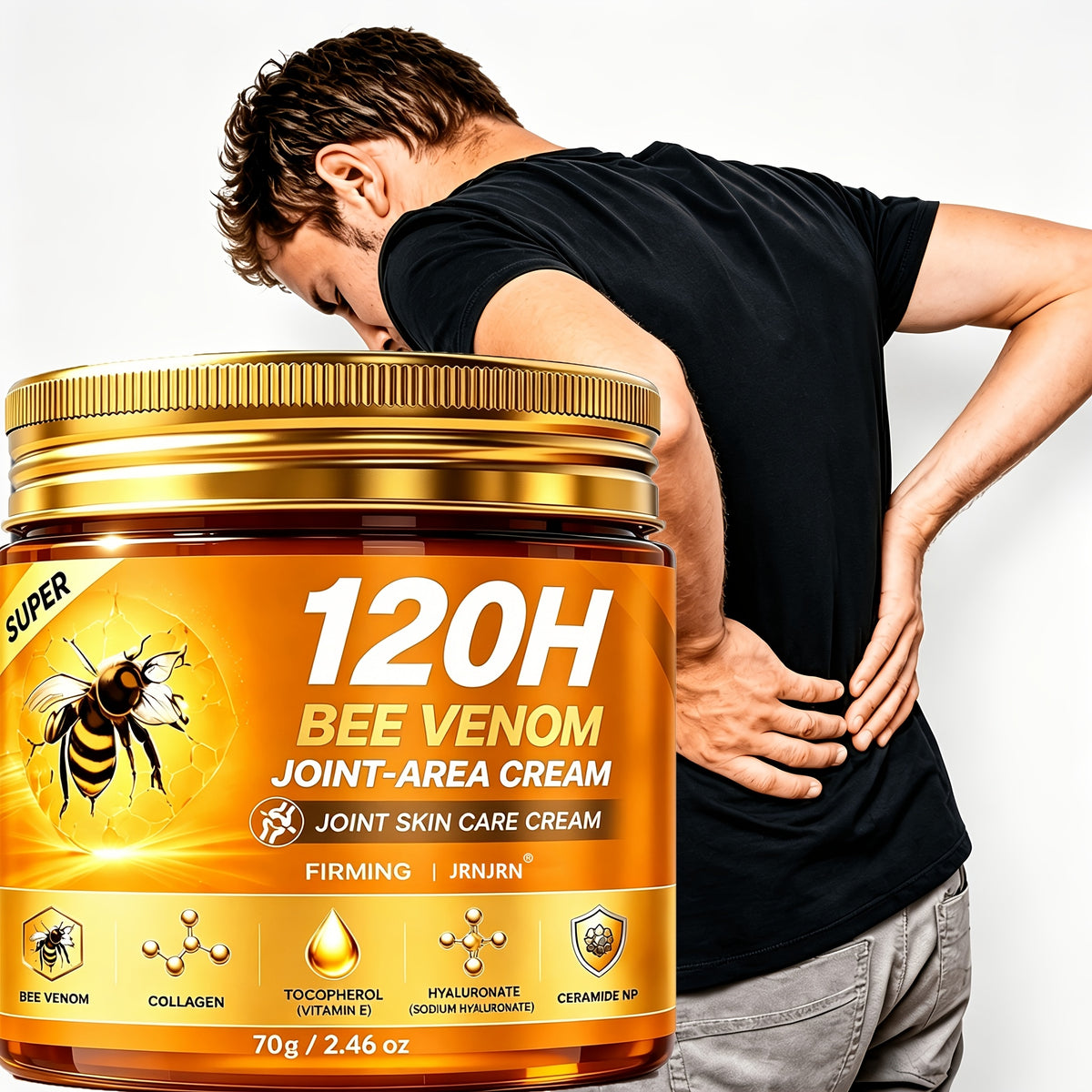 super strong joint area cream 120h fast relief moisturizing