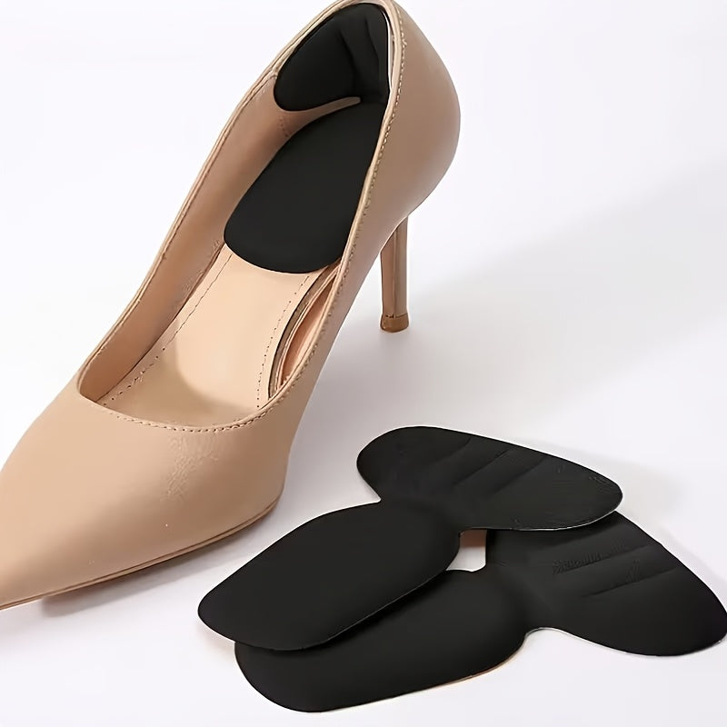 1   in 1 t shaped heel pads womens soft foam insoles
