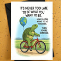 1  birthday greeting card friends colleagues