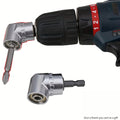 right angle drill bit quick change screwdriver adapter