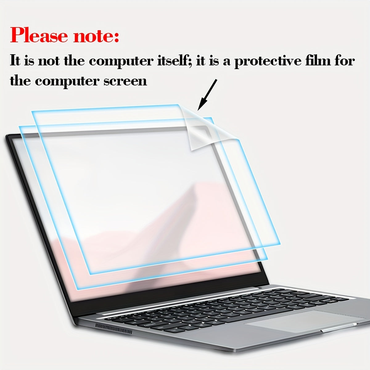 2pcs 14 inch notebook high definition screen protector anti