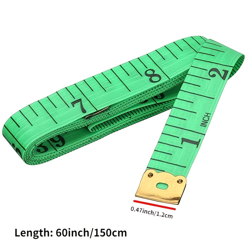 2pcs set automatic retractable tape measure soft ruler iron
