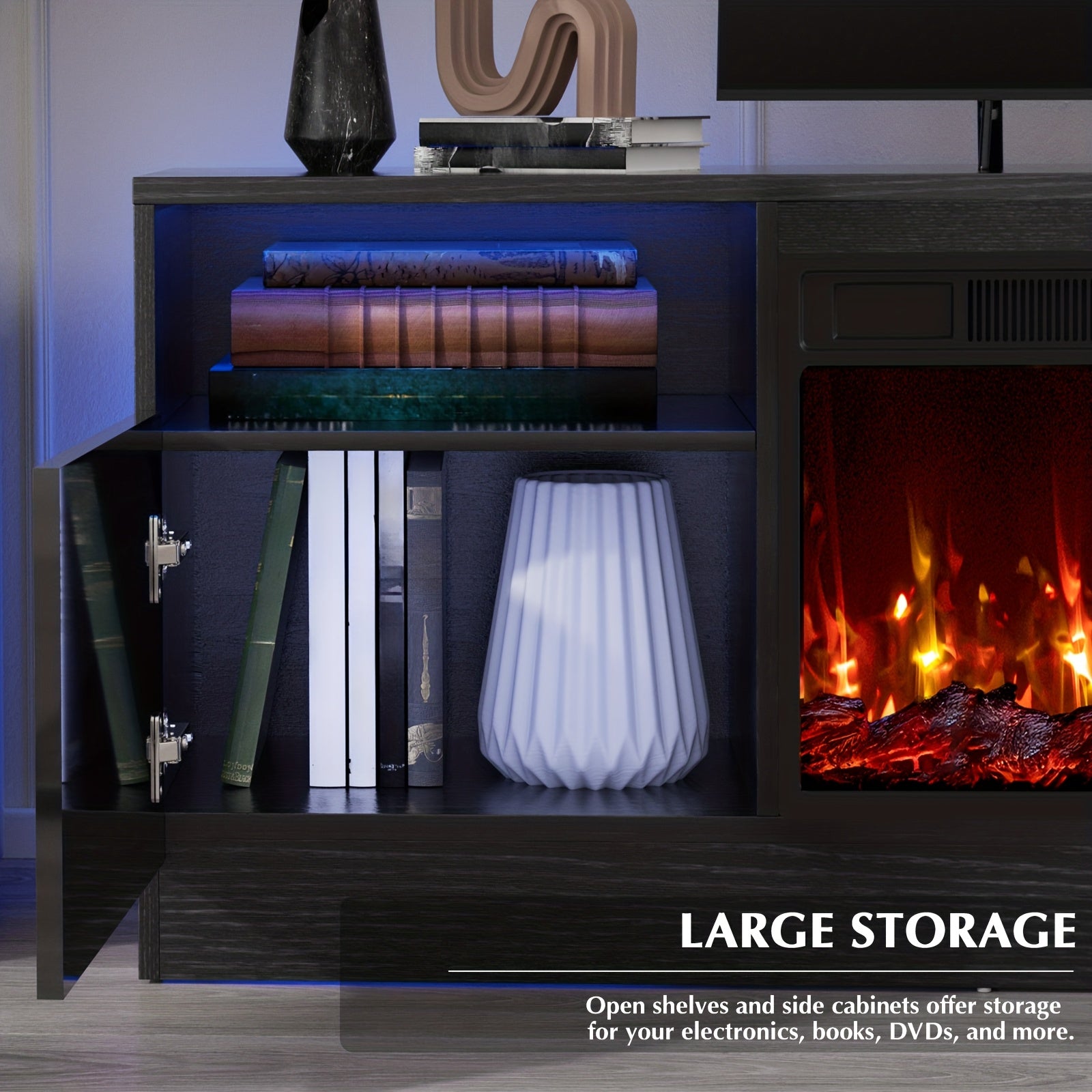 fireplace tv stand 36 fireplace 80   modern wood high