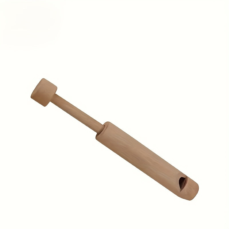 handcrafted   tube a handheld solid wood instrument