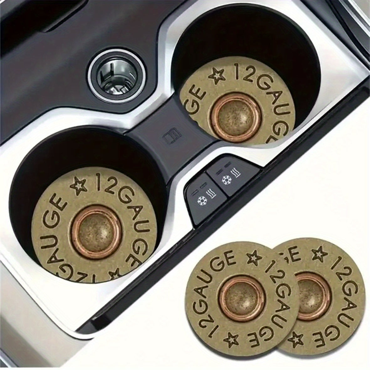 2 4 6 8pcs   design car coasters car interior additions