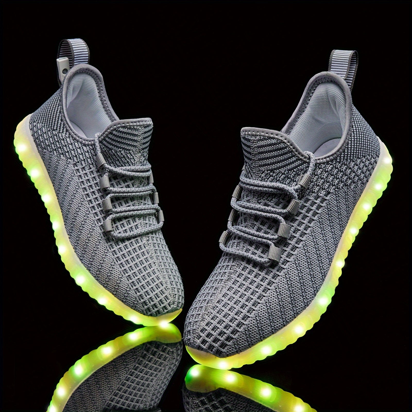 women men light shoes usb charging led shoes   halloween