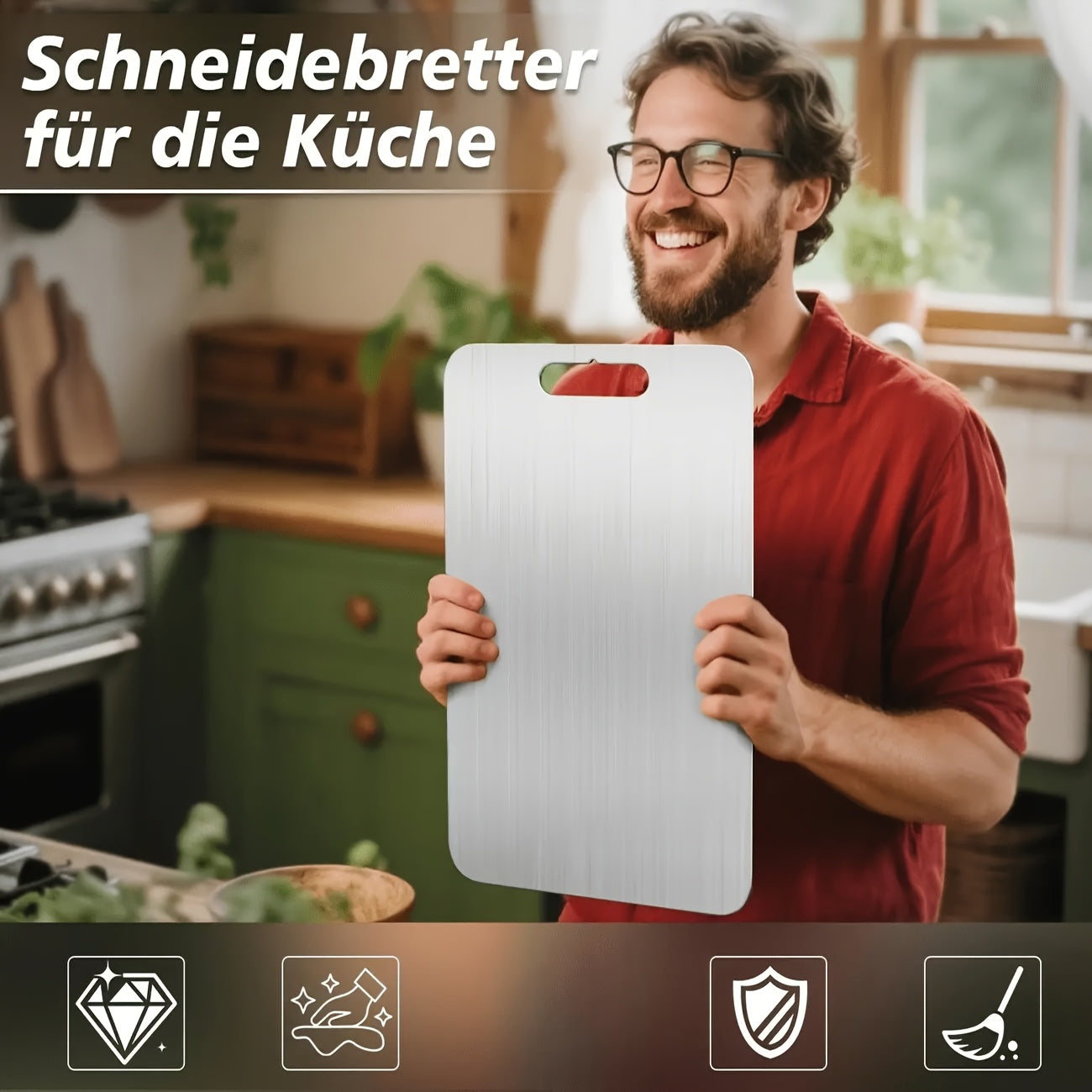 new double sided titanium cutting board pure titanium