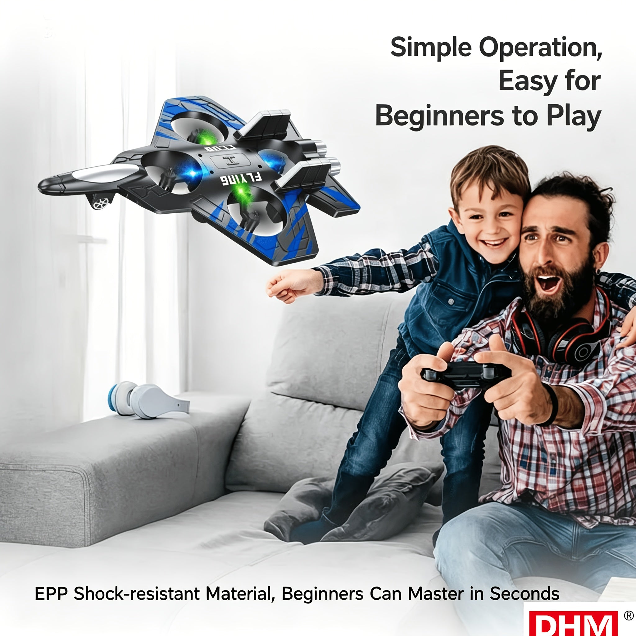 2026 new foam remote control flying toy   remote control