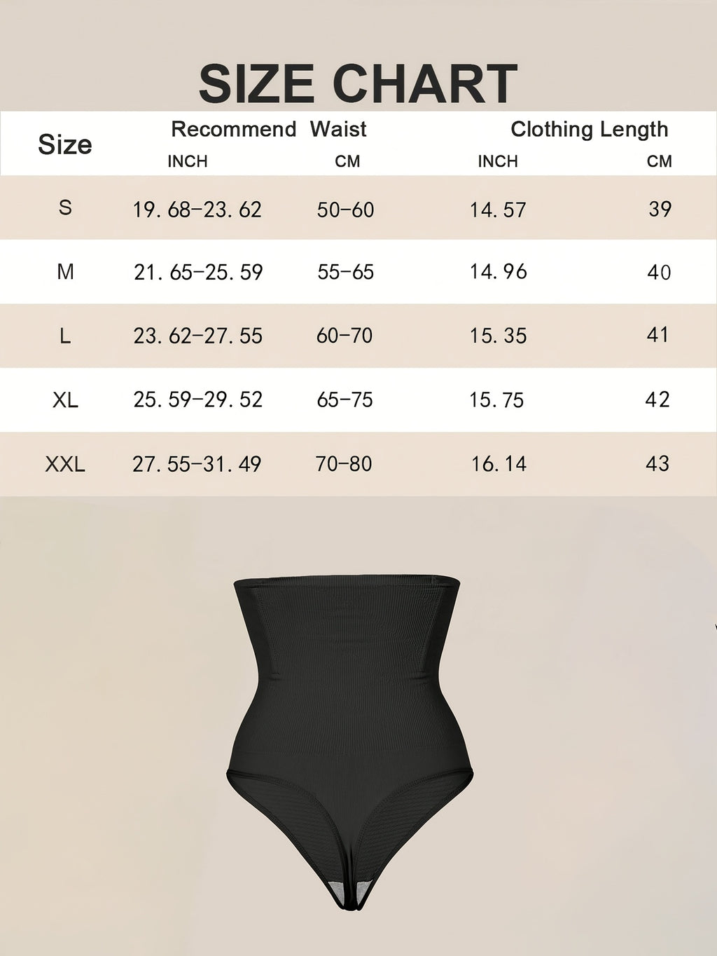 1pc high waist seamless womens   tummy control panties