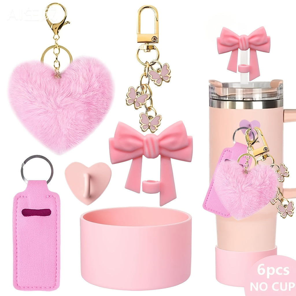 gift 6pcs   silicone decorative additions set