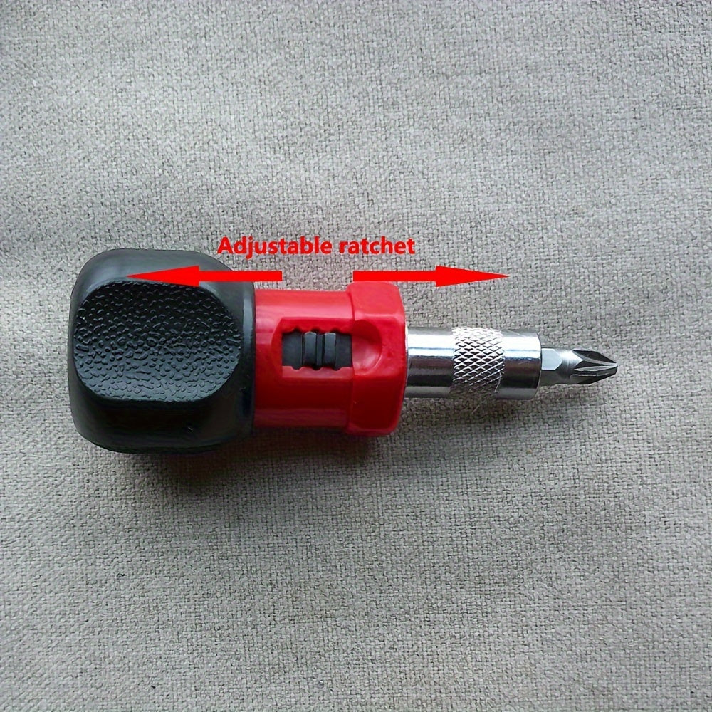 multifunctional ratchet screwdriver reversible quick labor