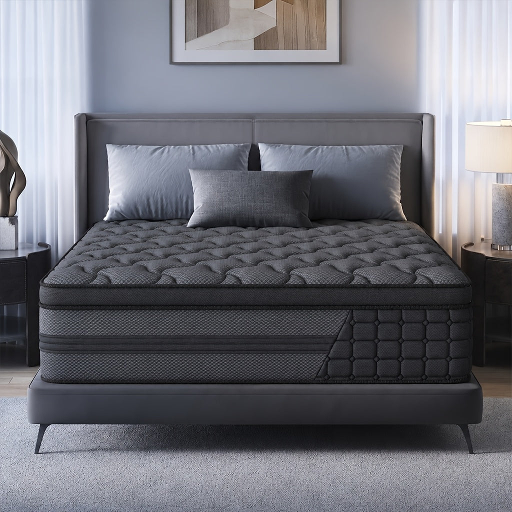 luxurious gel memory foam mattress hypoallergenic medium