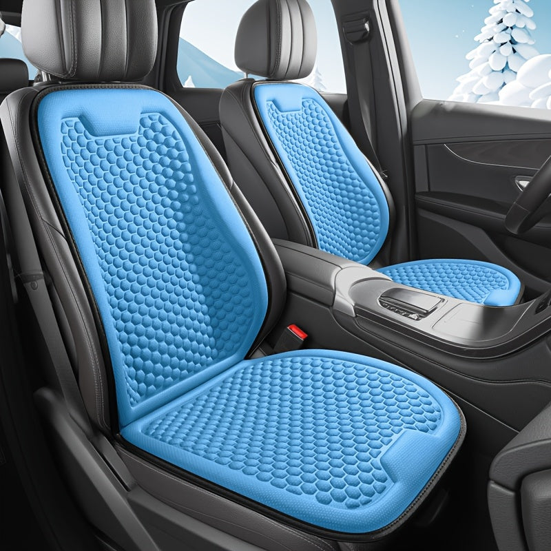 1pc universal season car seat cushion black cooling sedan