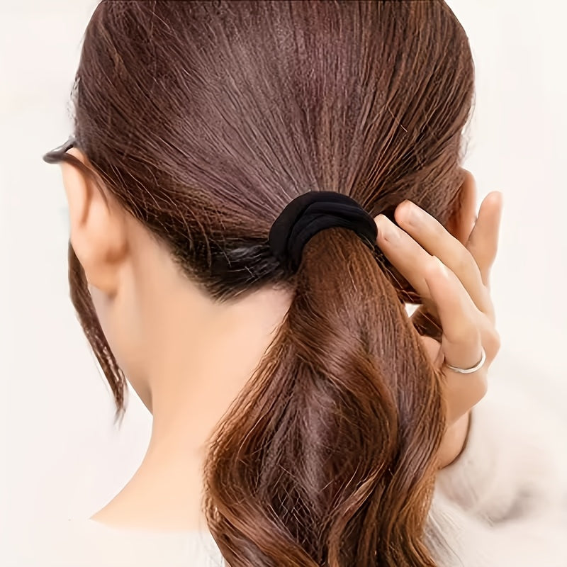49 98pcs   hair tie super elastic hair rope durable