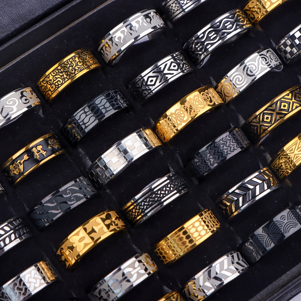 10pcs   carved pattern multi