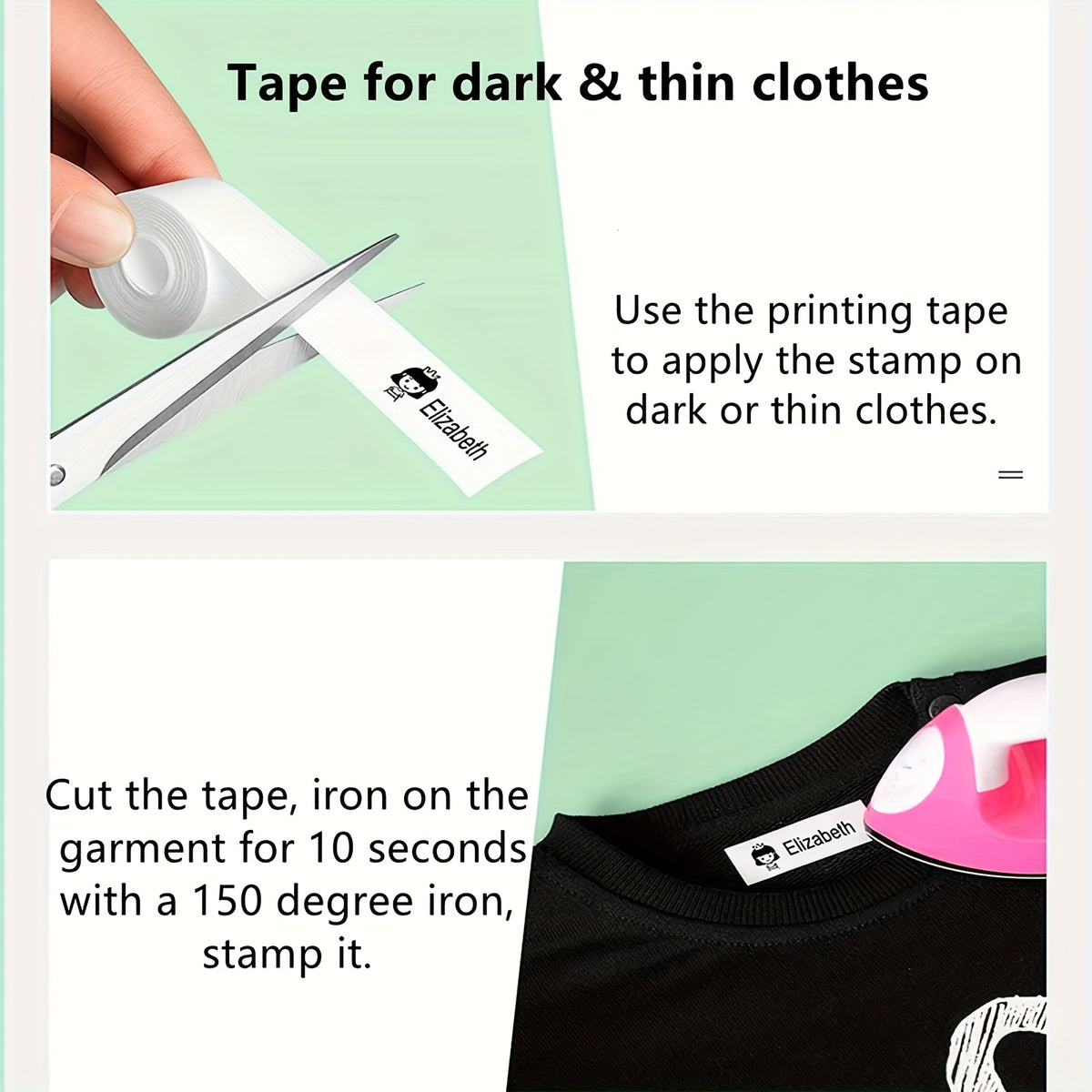 1  clothing name stamp clothing name stamp school