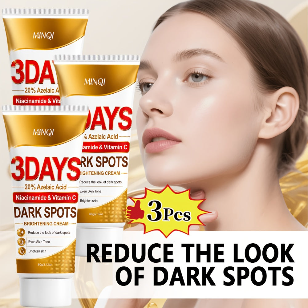 3pcs 3 day pore dark spot brightening cream cooling de