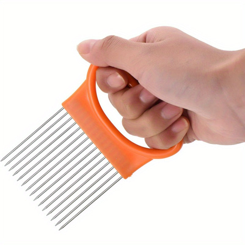 1 2 4pcs onion slicer vegetable tomato holder slicer cutter
