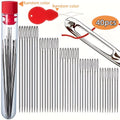 40pcs stainless steel   sewing needles hand stitching