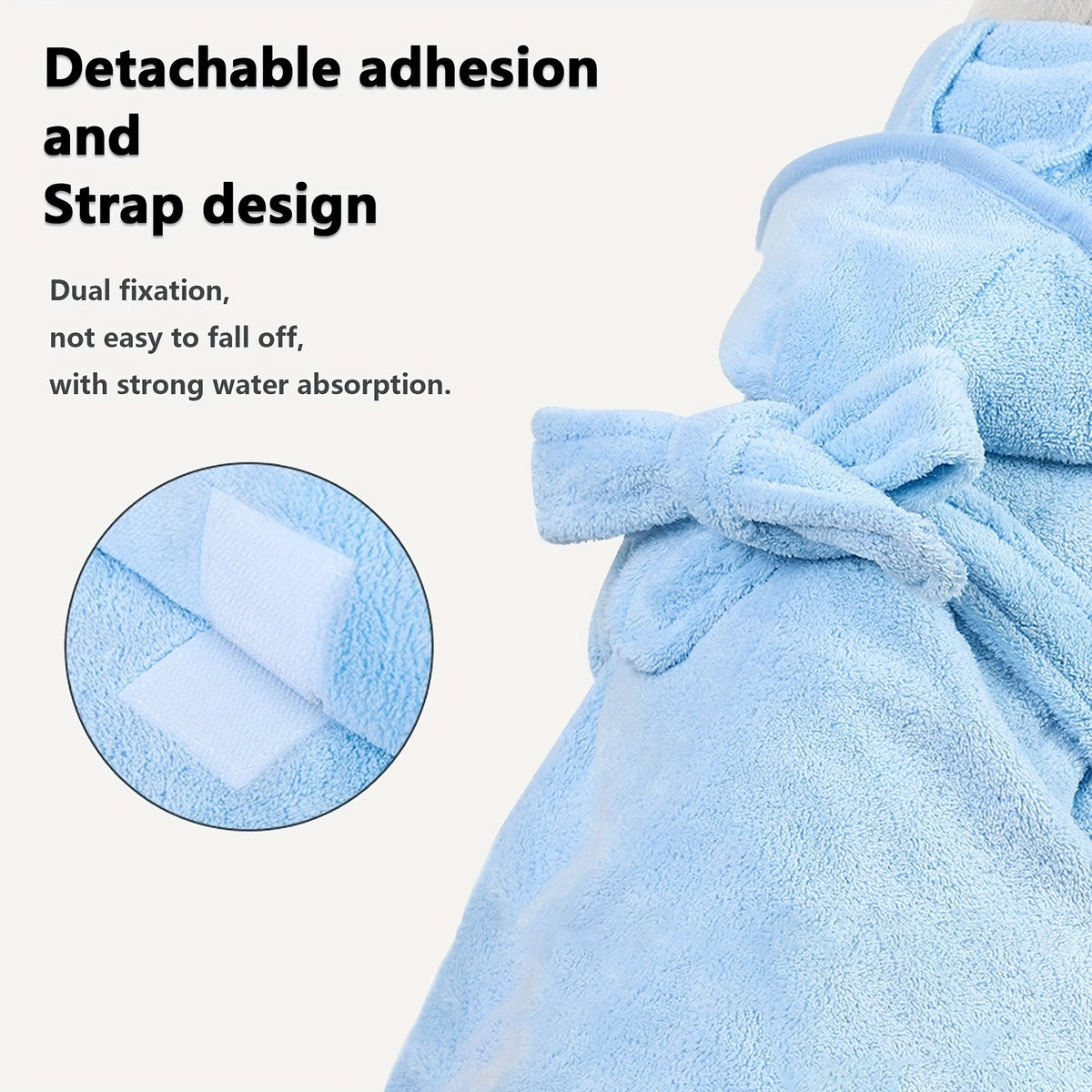 ultra absorbent   bathrobe small dogs cats animals