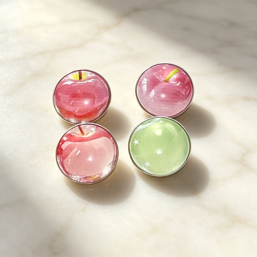2d flat 2d flat 4pcs set 2d flat   pins cute stylish