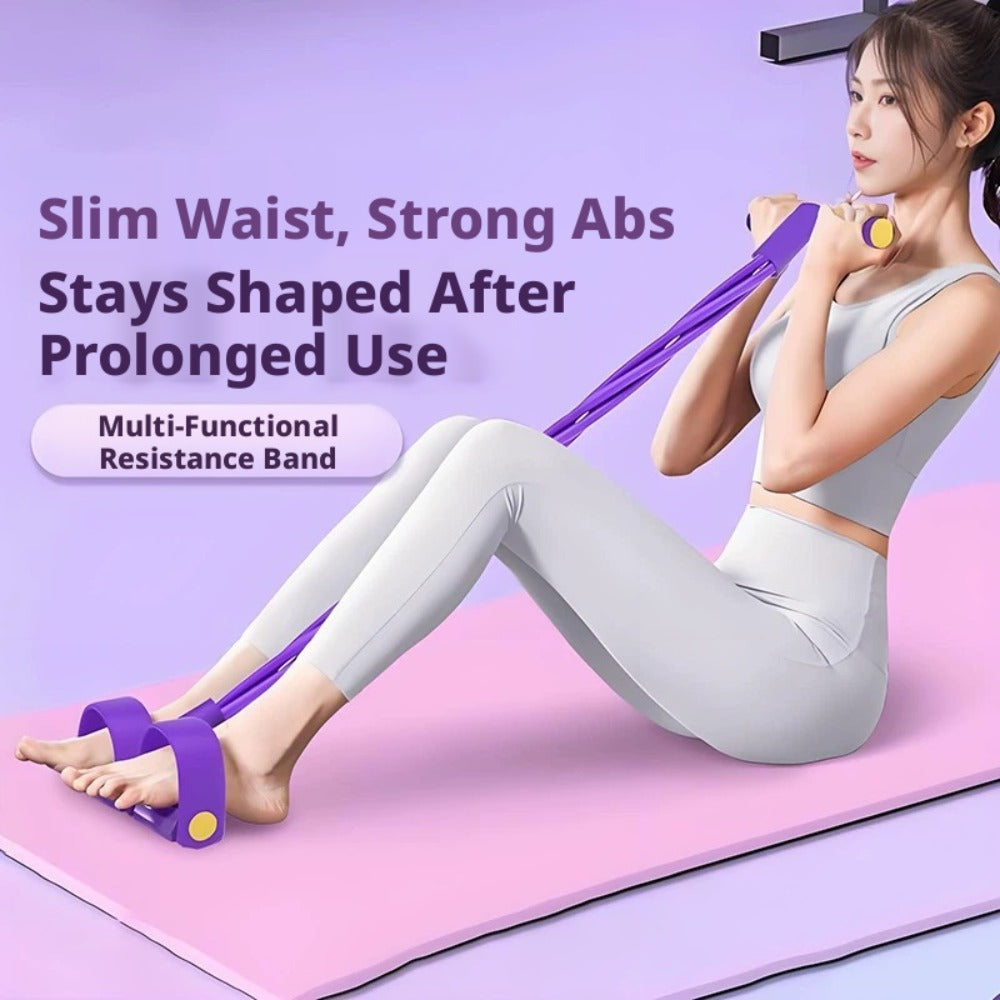 1pc pedal   band   4 tube elastic pull