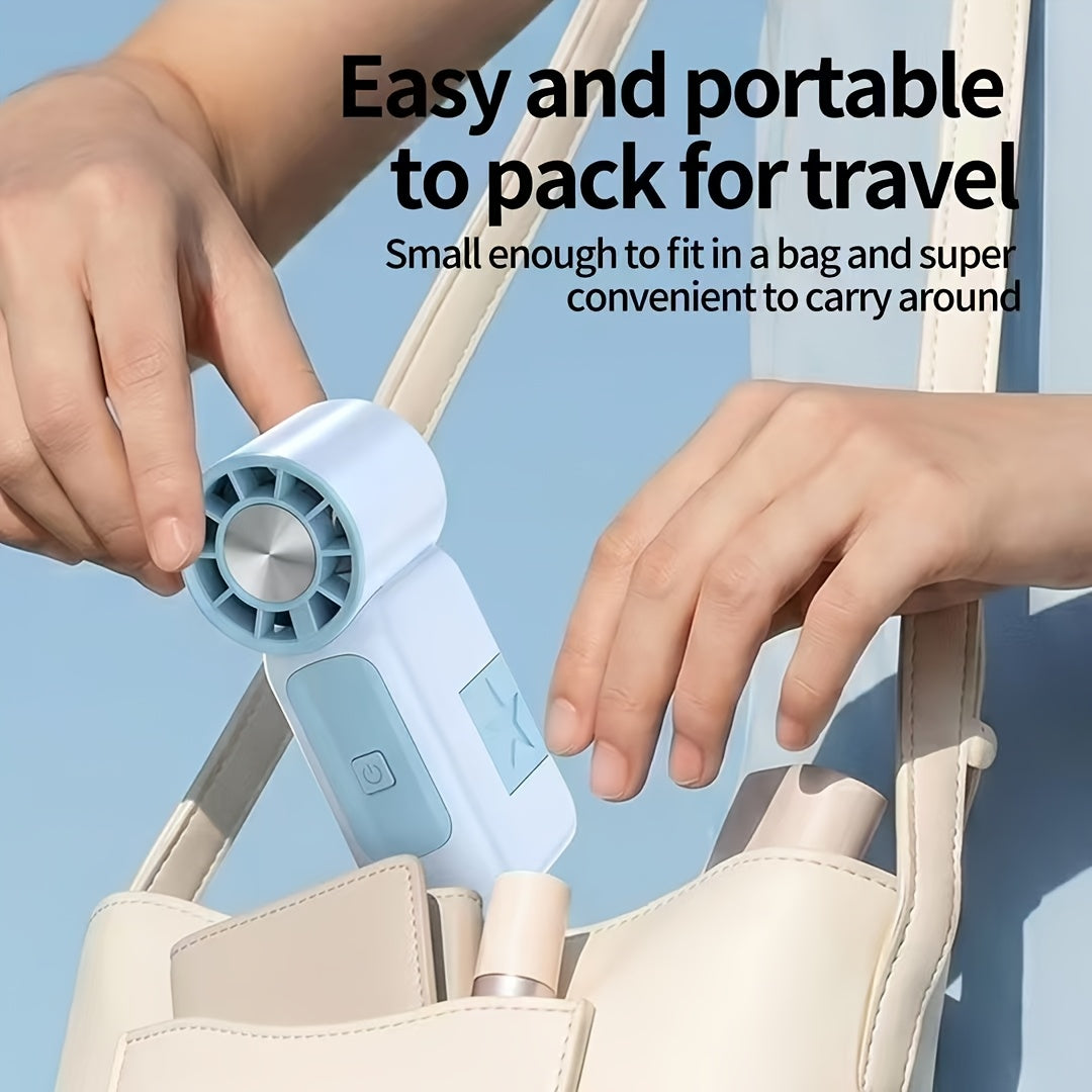 2026 new mini usb rechargeable handheld fan outdoor portable