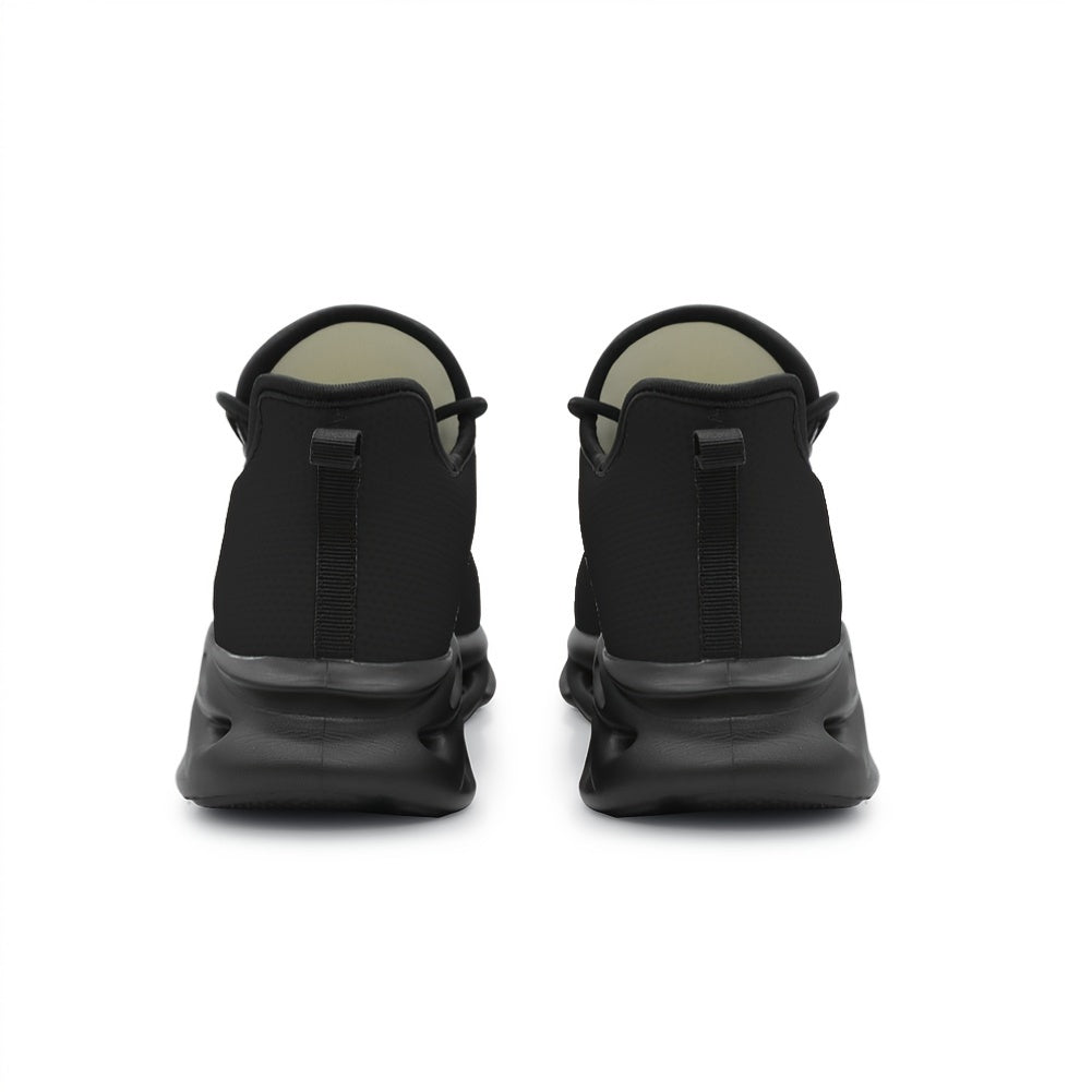 mens black plus size custom athletic casual shoes custom