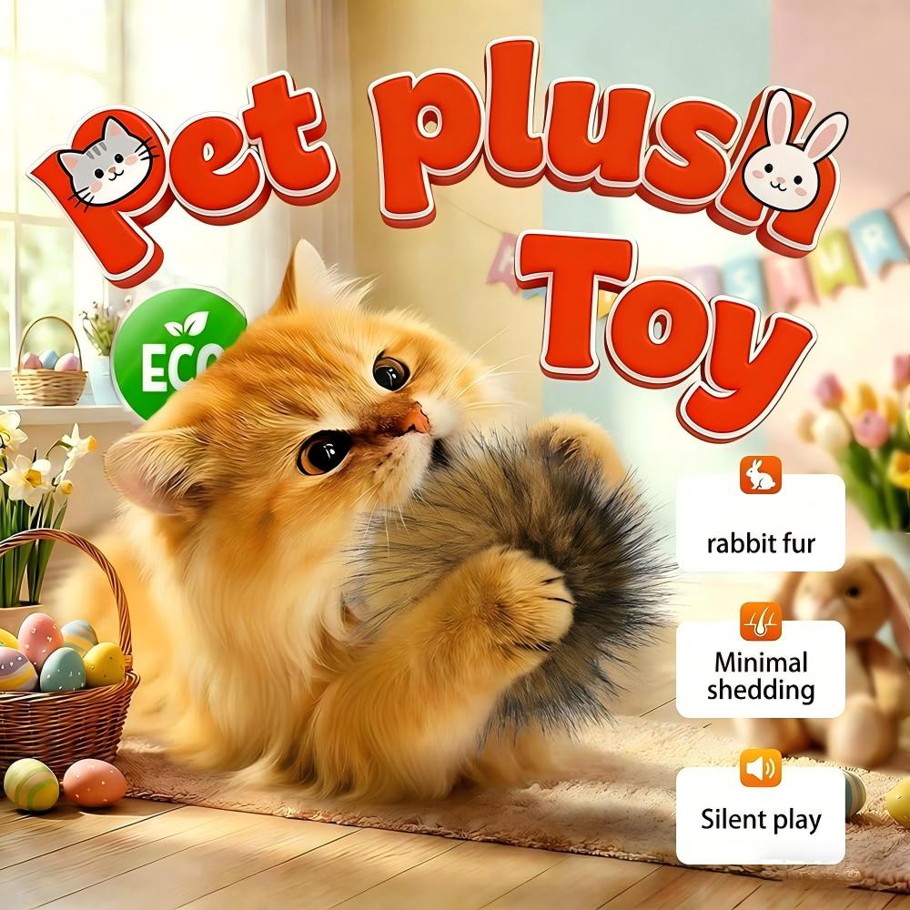 4pcs   rabbit cat toys indoor interactive cat