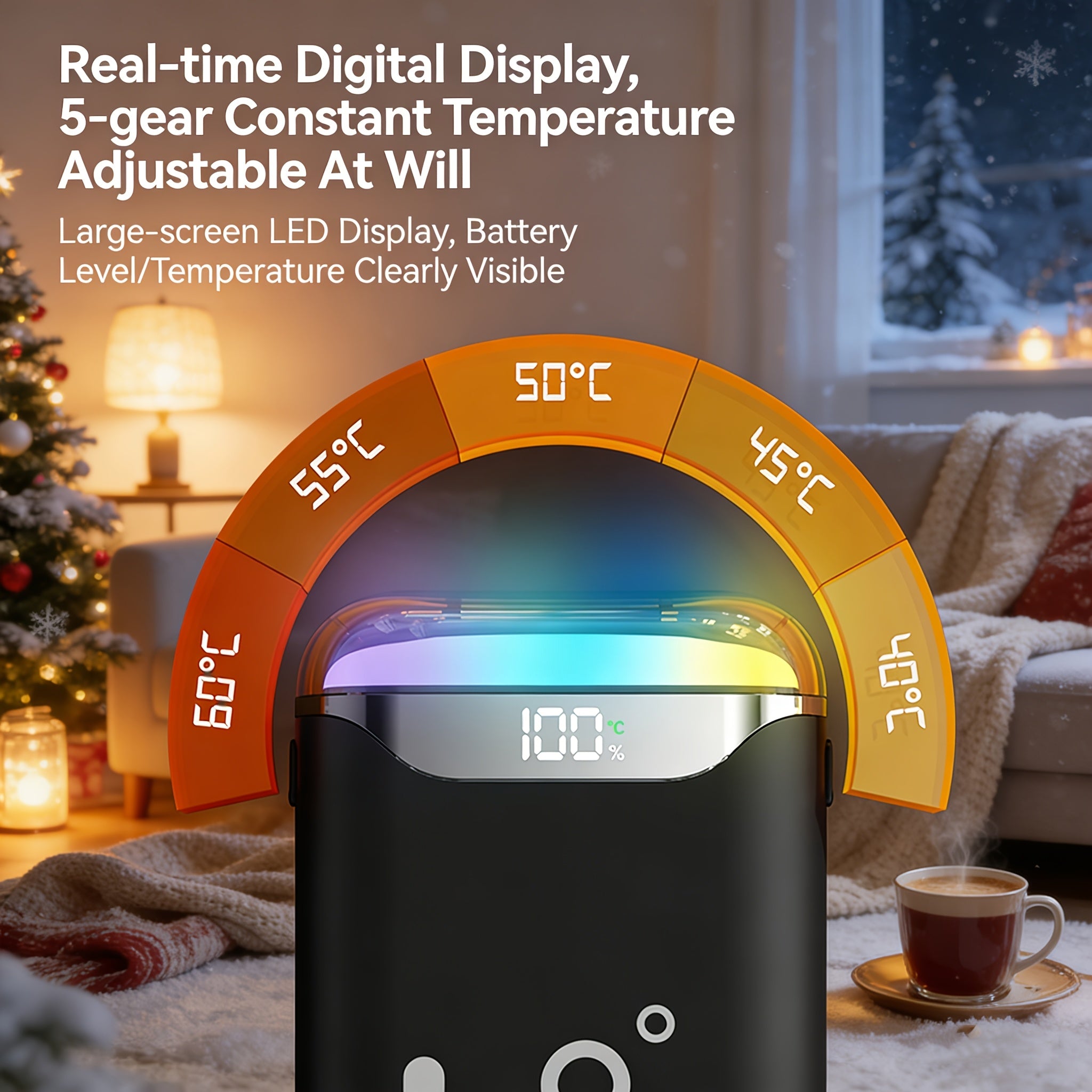 usb mini portable hand warmer heater rechargeable four sided