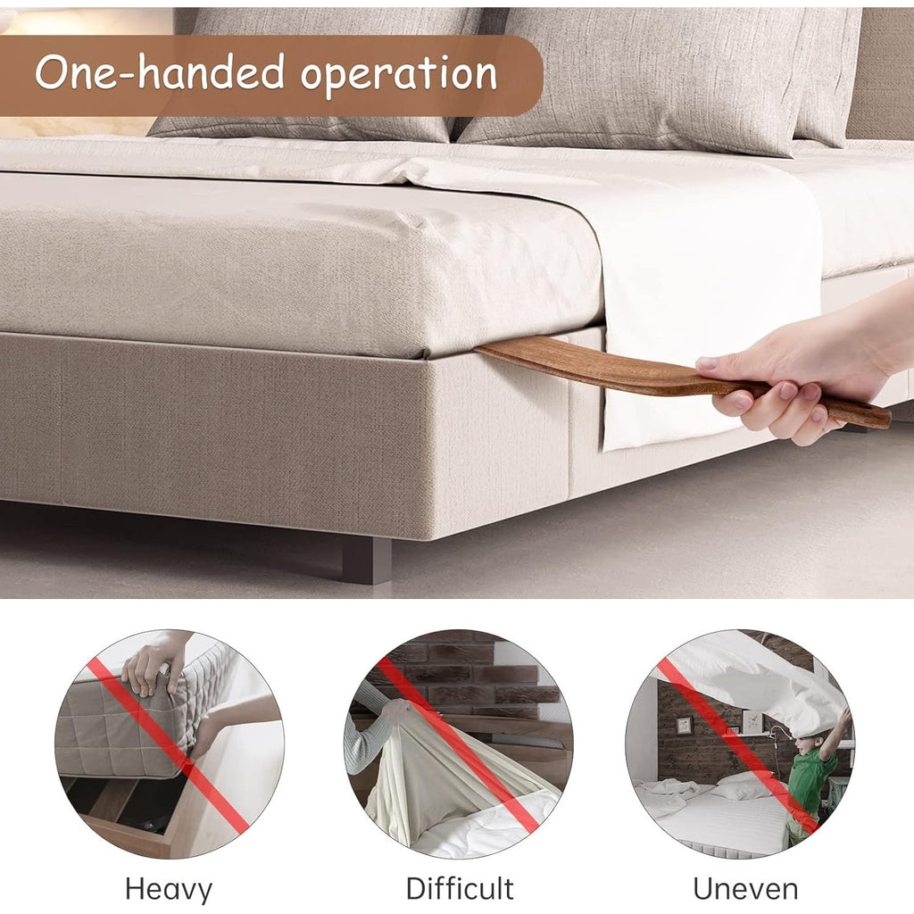 1 2pcs mattress lifter changing bed sheets skirts bed making