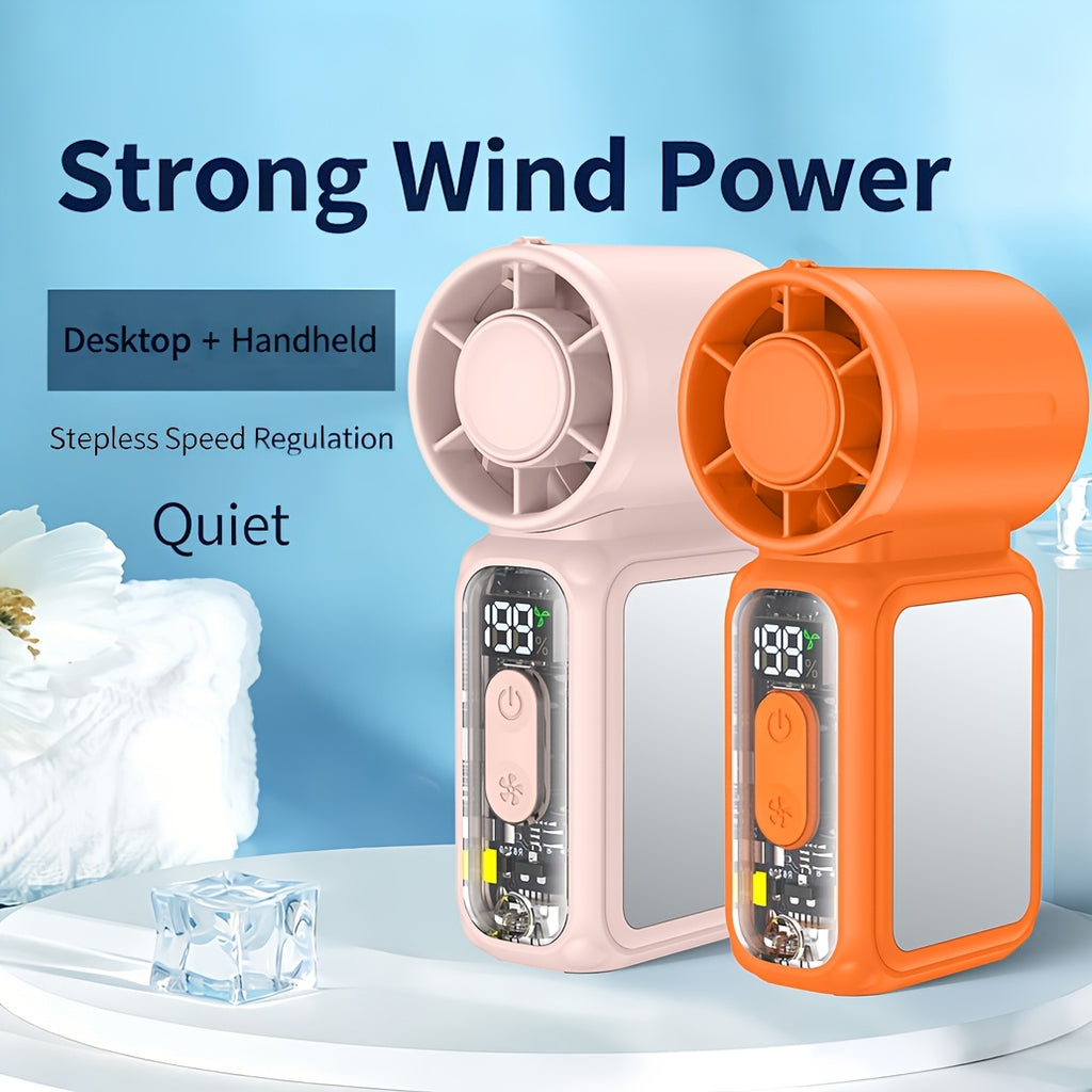 portable handheld mini fan rechargeable   personal