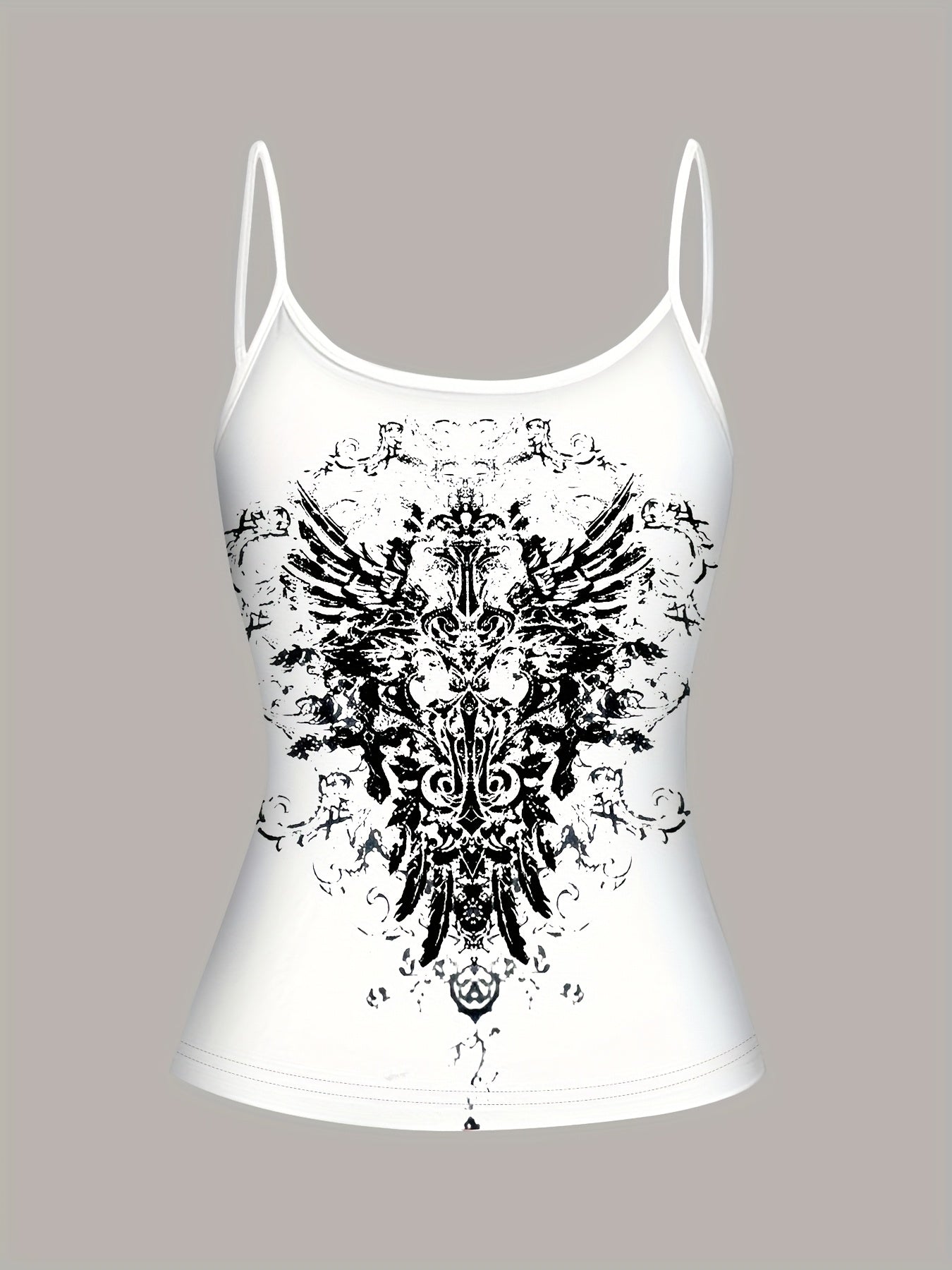 3pcs   womens vintage floral print camisole set