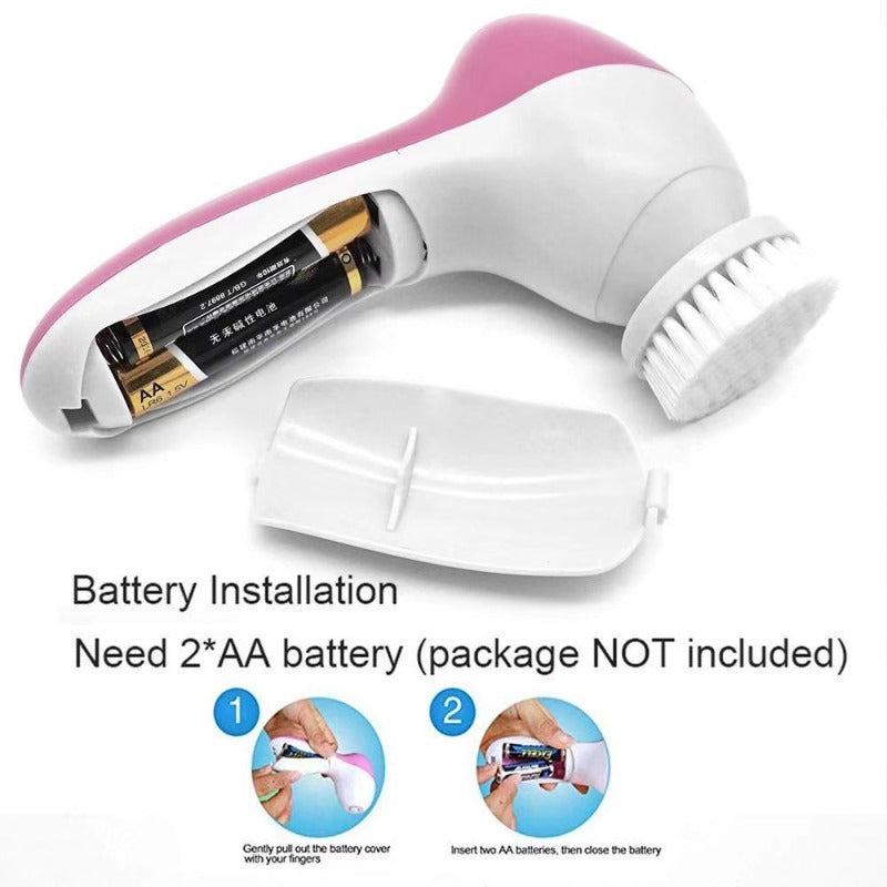 5 in 1 multifunctional facial cleansing device electric