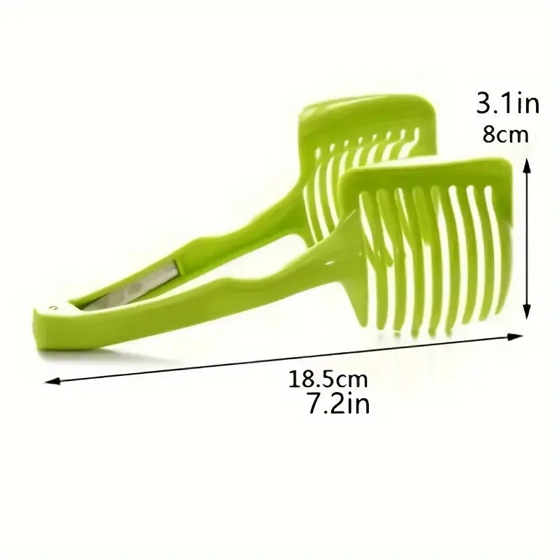 green multi functional vegetable fruit slicer food grade