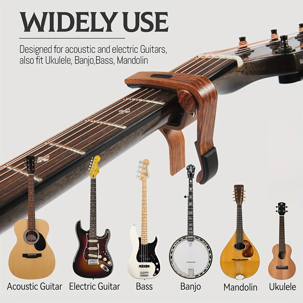 guitar capo pick holder perfect acoustic electric