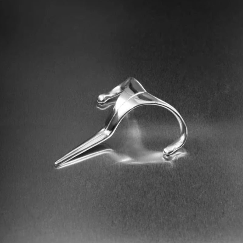 stylish minimalist lip stud a unique y shaped design