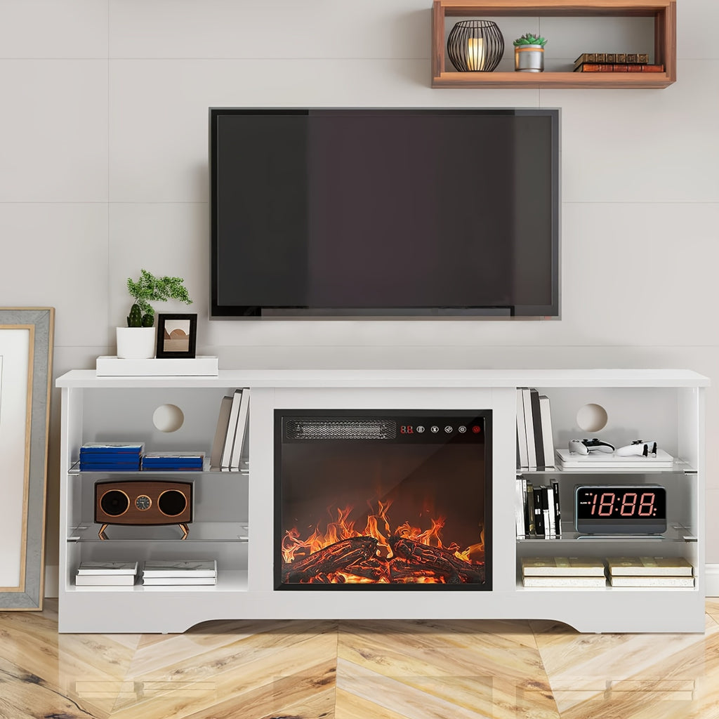 fireplace tv stand 18 inch fireplace modern entertainment
