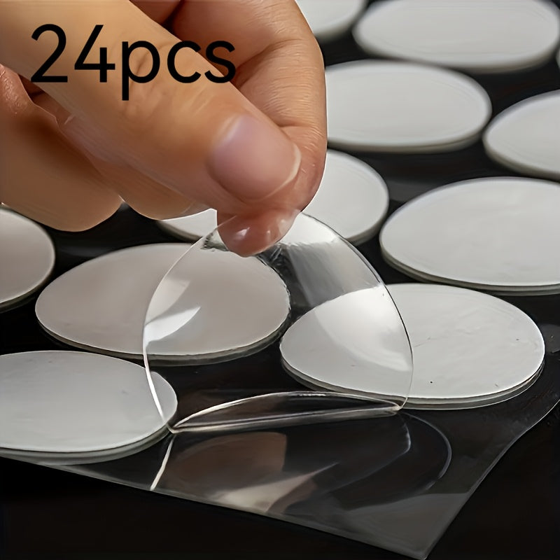 24 48pcs strong     transparent double sided