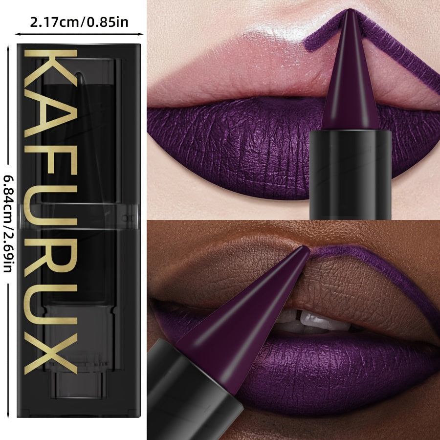 long lasting purple lipstick high pigmentation color