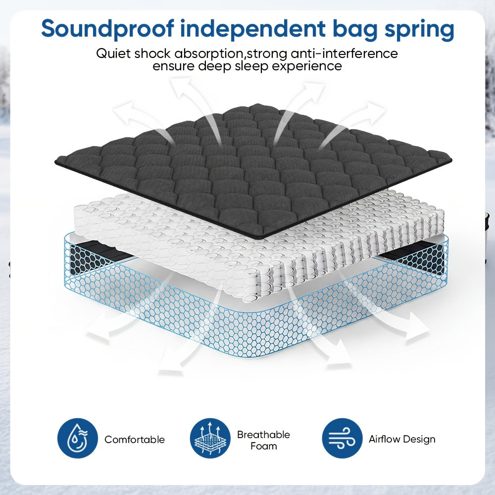 12 inch luxury   mattress individual