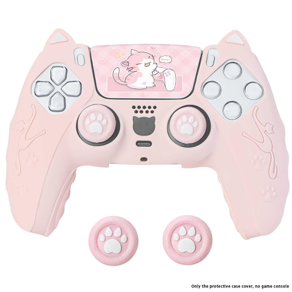 cat ear cover ps5 controller soft case ps5 controller