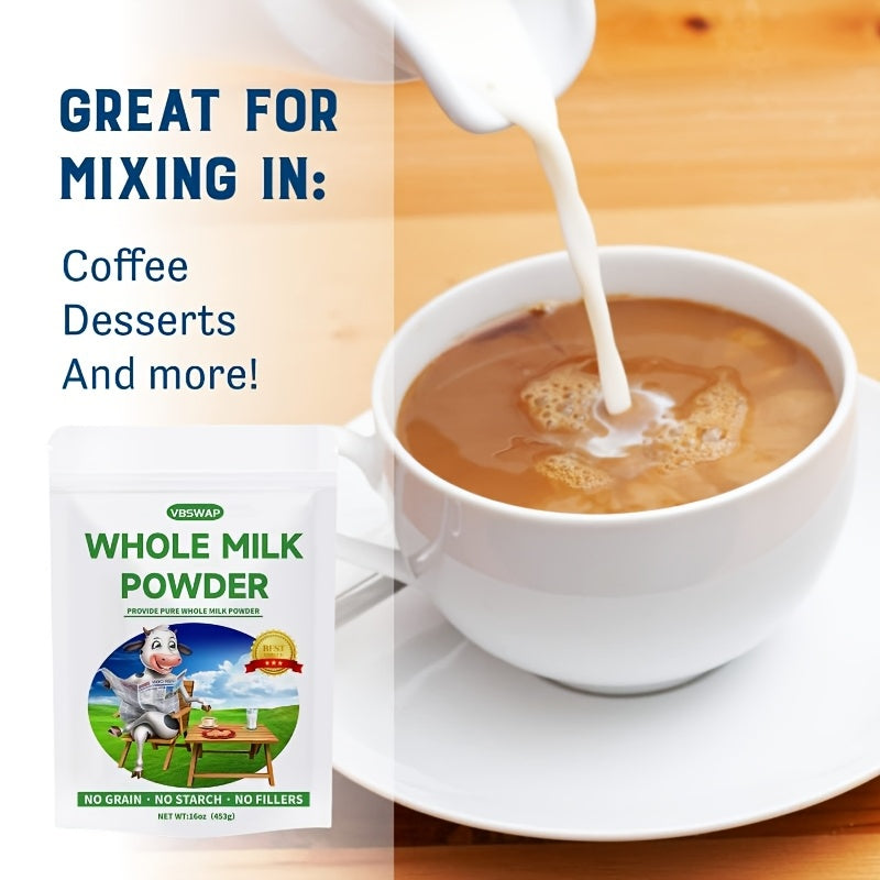 whole milk powder 1lb no additives   source