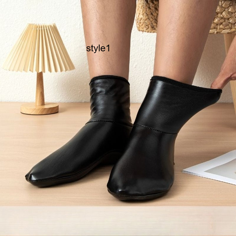 1 pair thick warm mens womens socks autumn winter indoor
