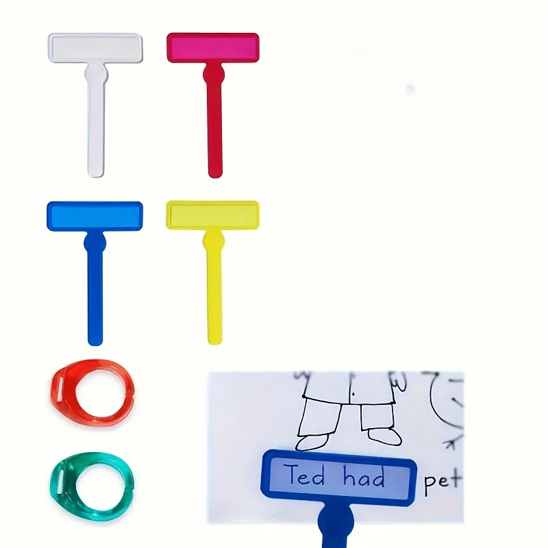 4pcs random color 2pcs readers 2pcs ring clasps guided