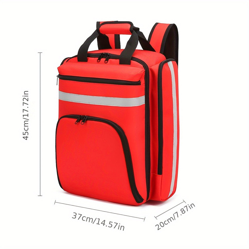 1pc large capacity emergency backpack car first aid backpack