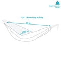 brazilian double hammock without stand portable furniture