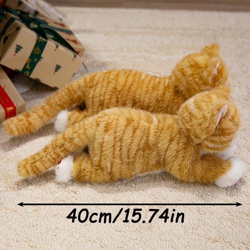 premium stuffed animal plush toy realistic cat plush animals