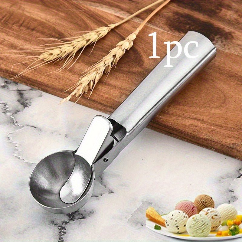 heavy duty stainless steel ice cream scoop trigger ideal ice